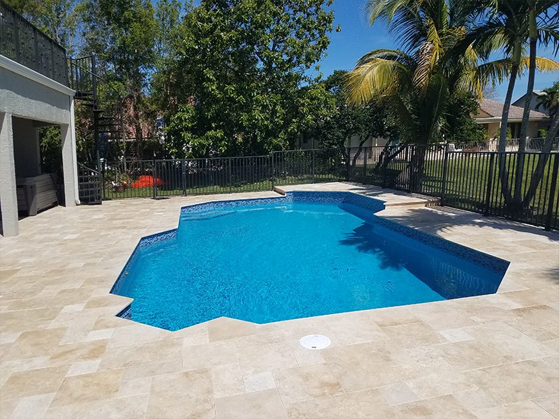 Complete Pool Remodel - after