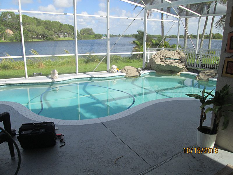 Backyard Transformation - before