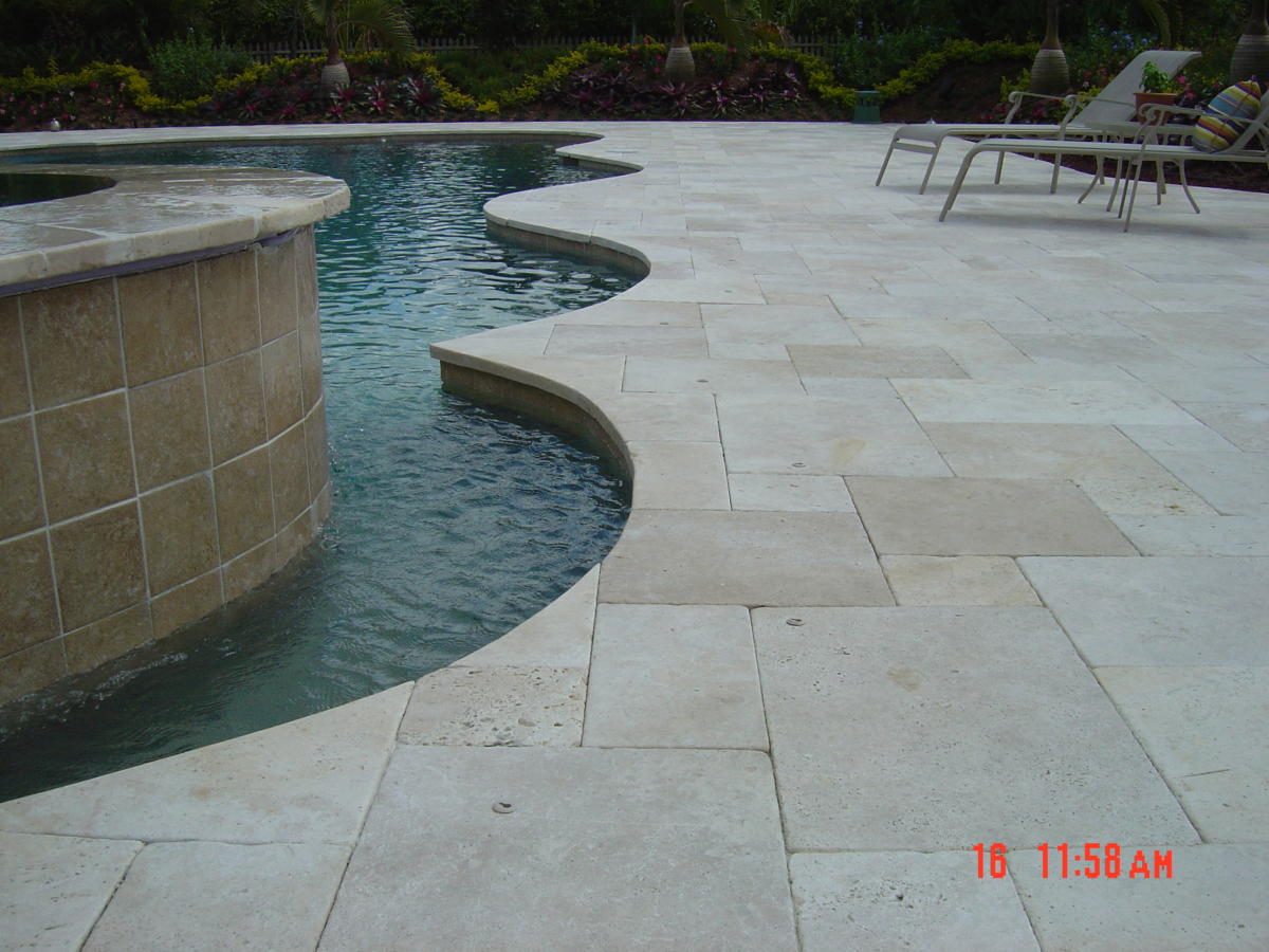 Travertine Pavers - project photo 2