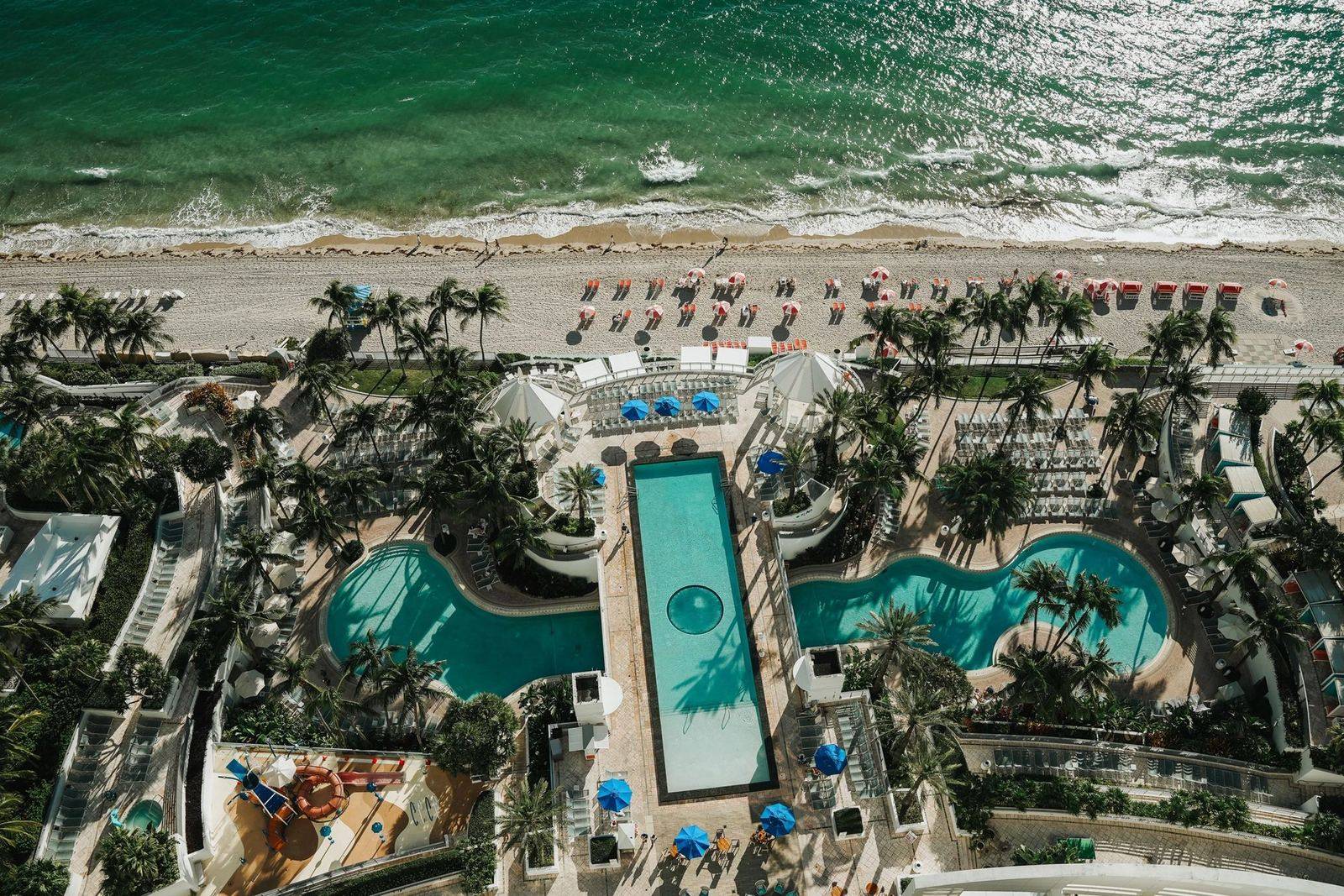 Cliff's Pools & Patios oceanfront hotel pool build