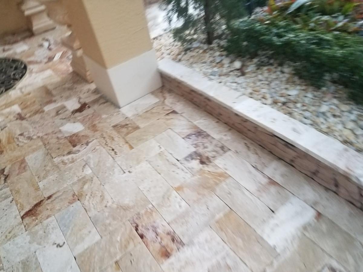 Cliff's Pools & Patios paver driveway and walkway