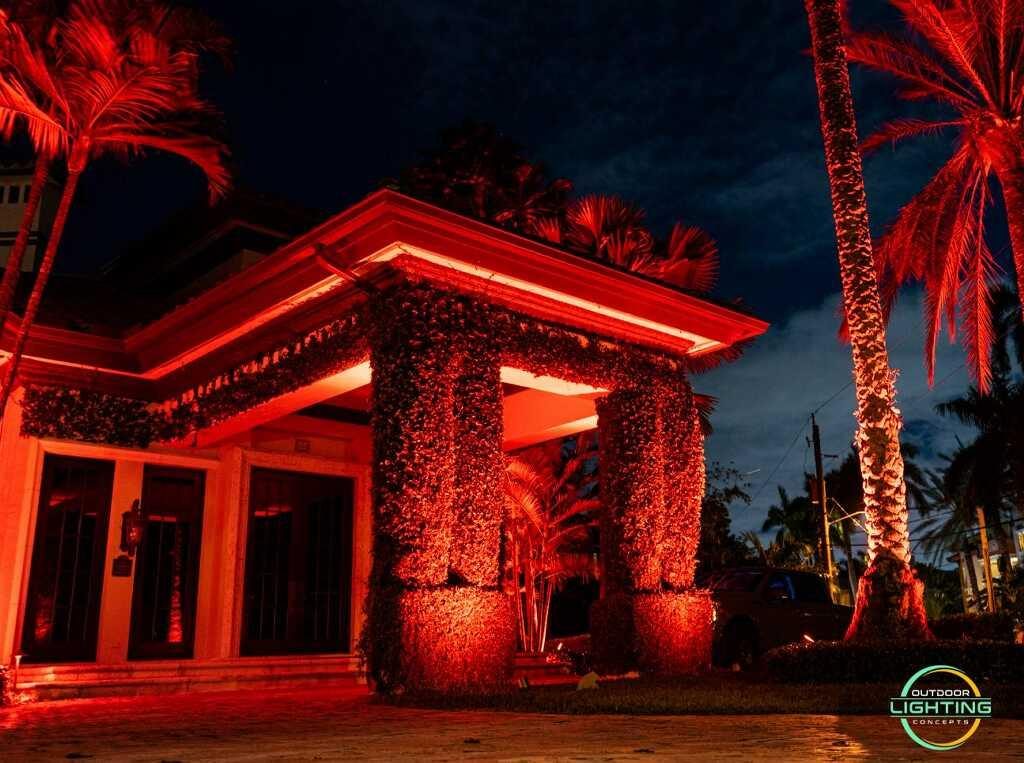 Cliff's Pools & Patios outdoor pool lighting