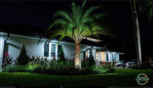 Cliff's Pools & Patios outdoor pool lighting - serving Hallandale Beach, FL