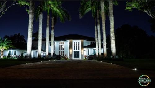 Cliff's Pools & Patios outdoor pool lighting - serving Davie, FL