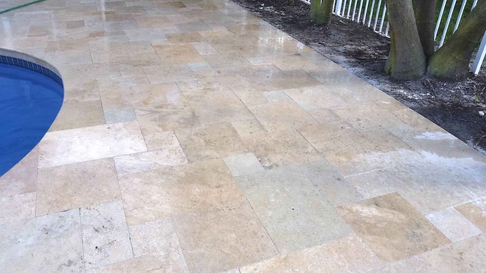 Cliff's Pools & Patios paver pool deck and patio