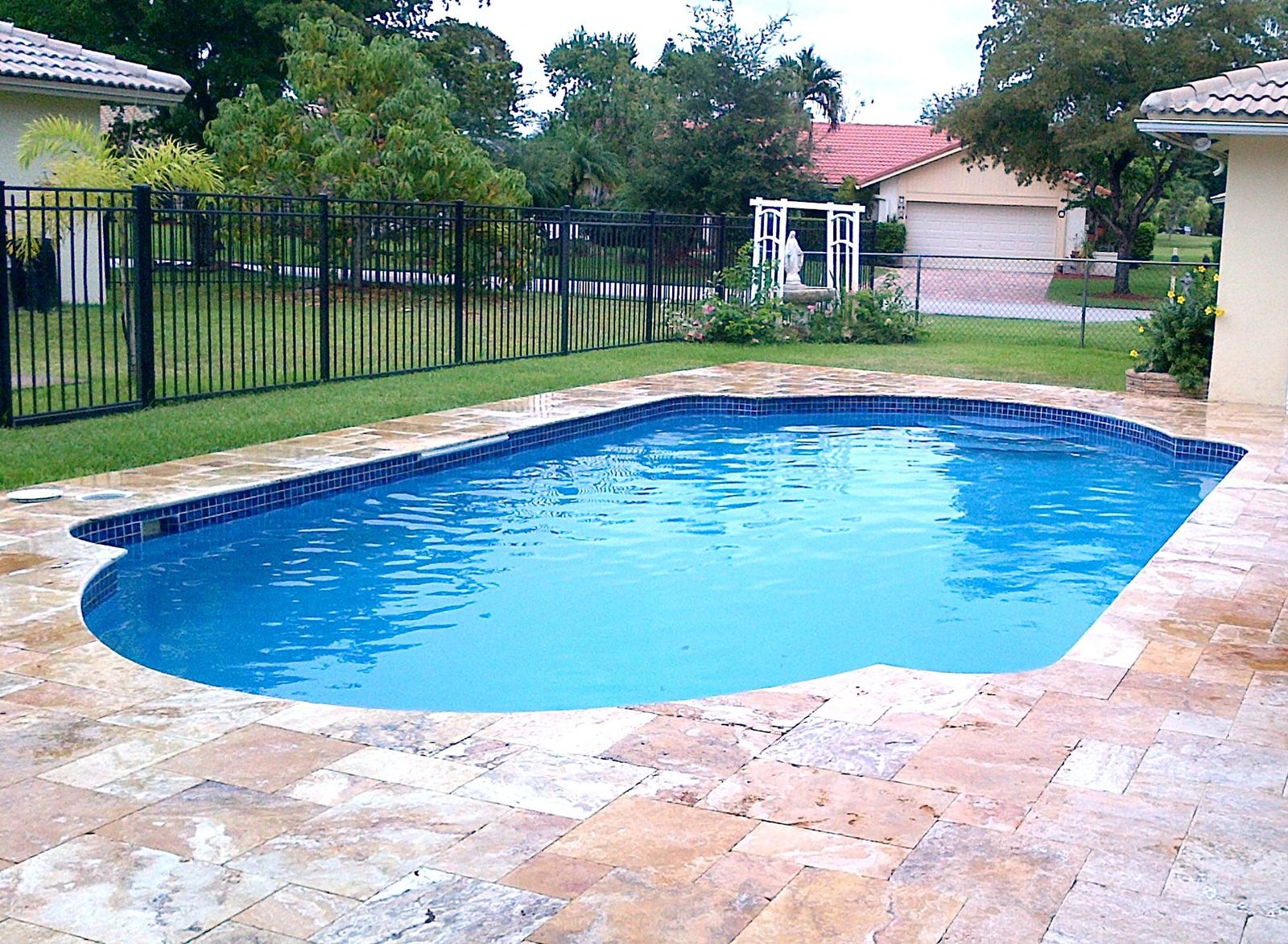 Cliff's Pools & Patios paver pool deck and patio