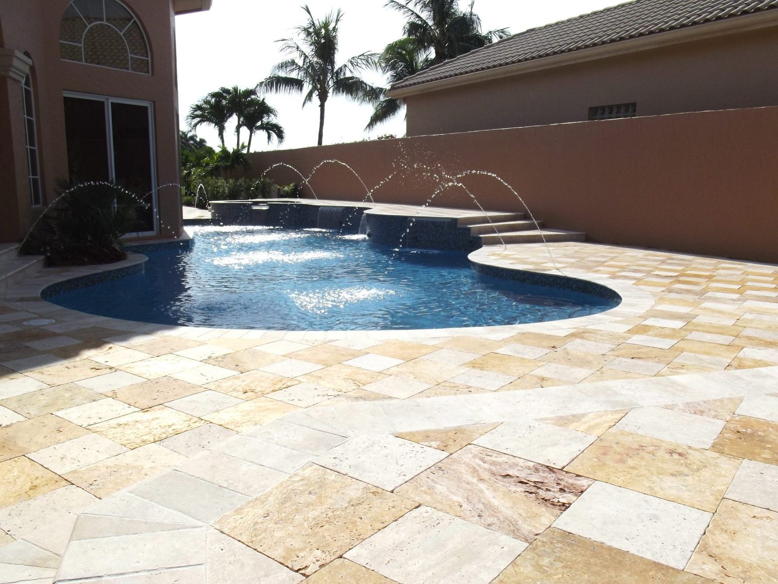 Cliff's Pools & Patios paver pool deck and patio - serving Boca Raton, FL