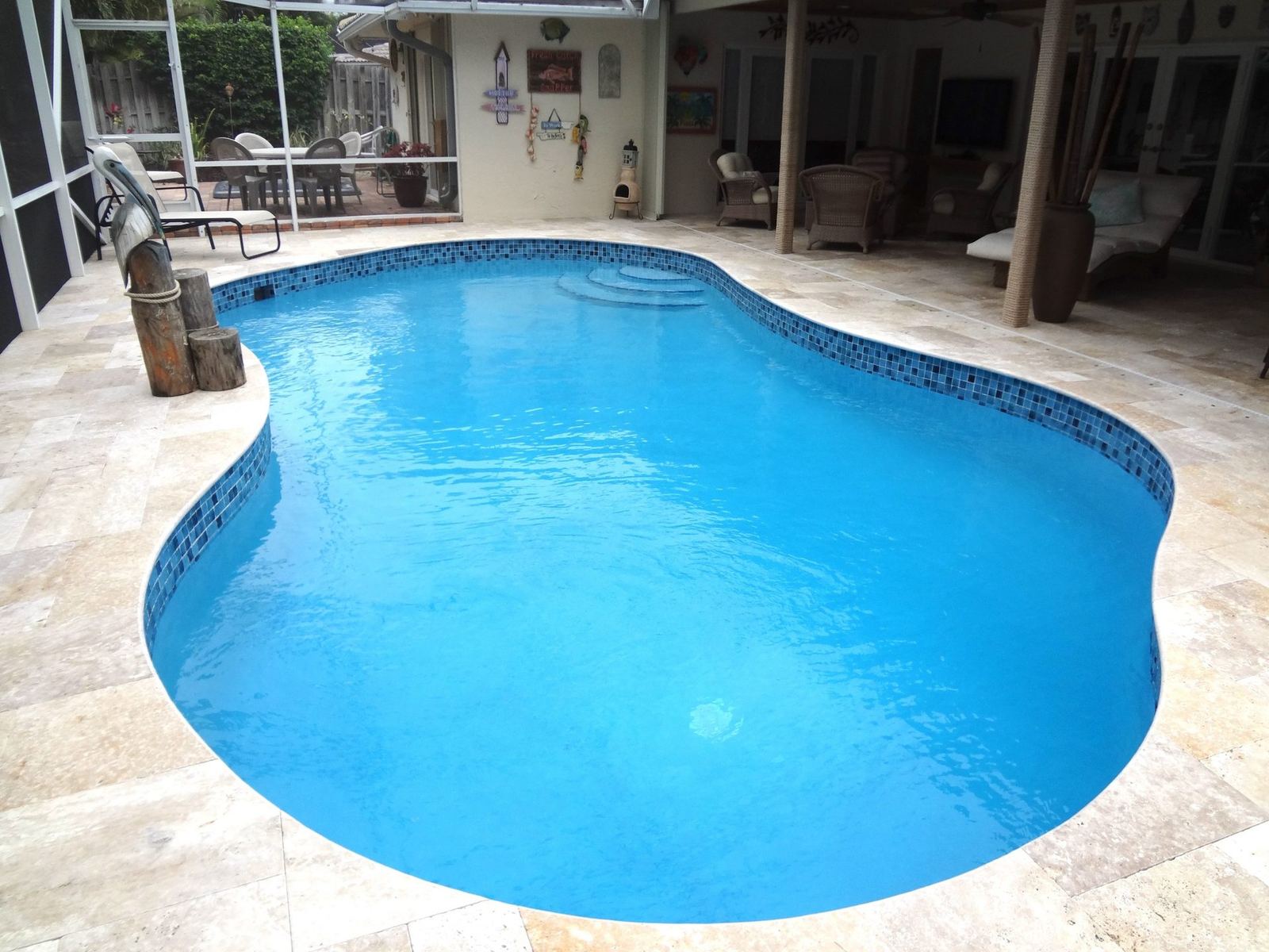 Cliff's Pools & Patios paver pool deck and patio - serving Lake Worth Beach, FL