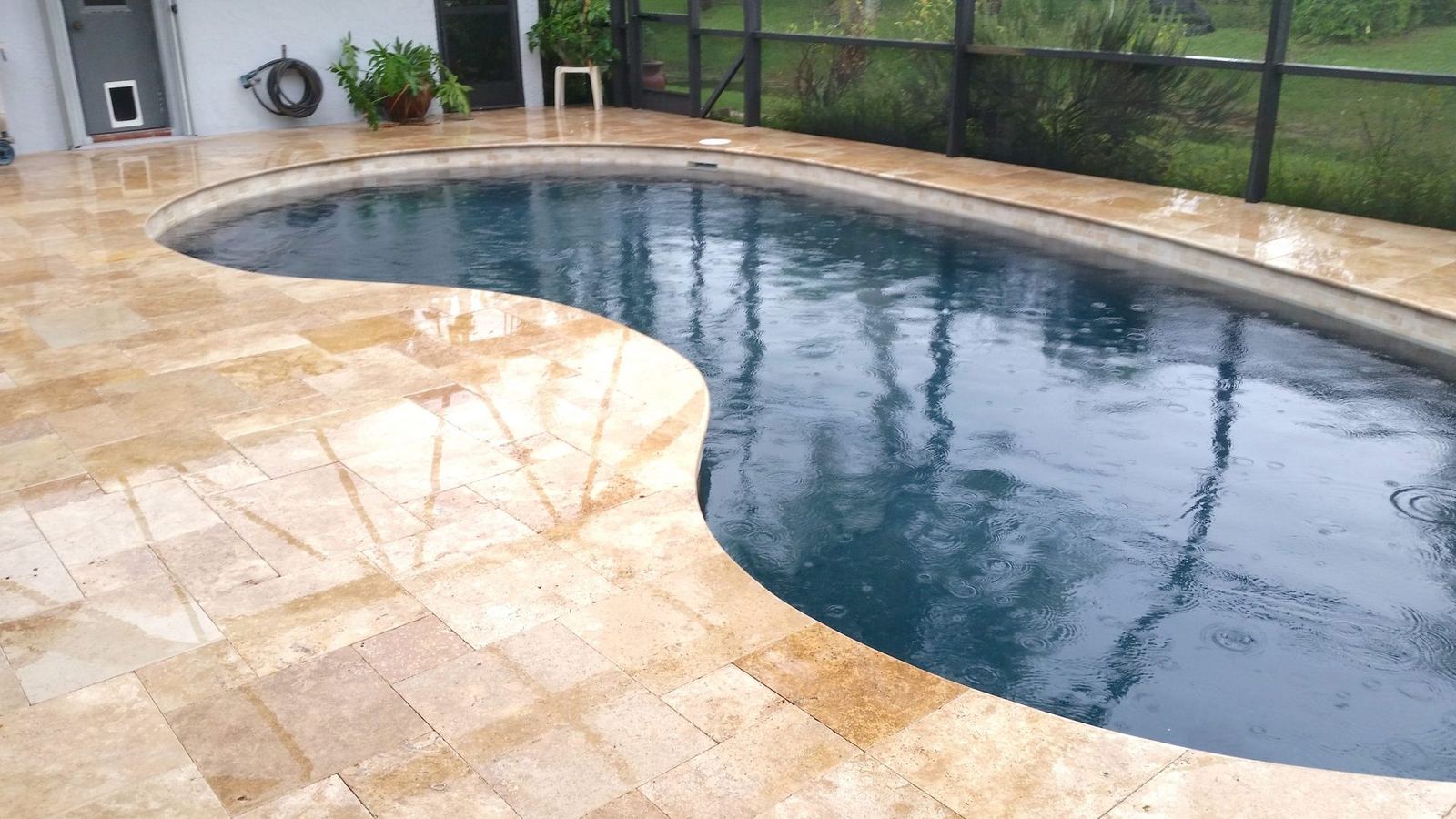 Cliff's Pools & Patios paver pool deck and patio - serving Delray Beach, FL