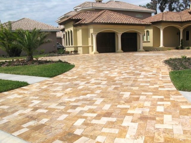 Cliff's Pools & Patios paver pool deck and patio