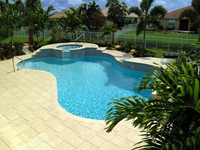 Cliff's Pools & Patios paver pool deck and patio