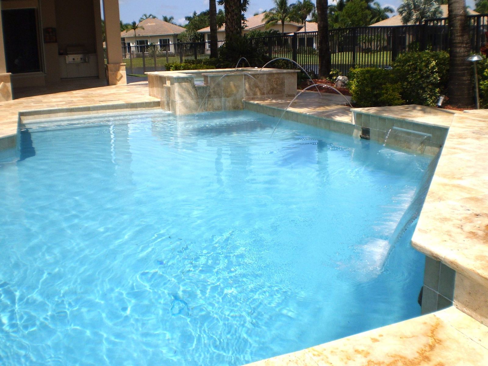 Cliff's Pools & Patios paver pool deck and patio