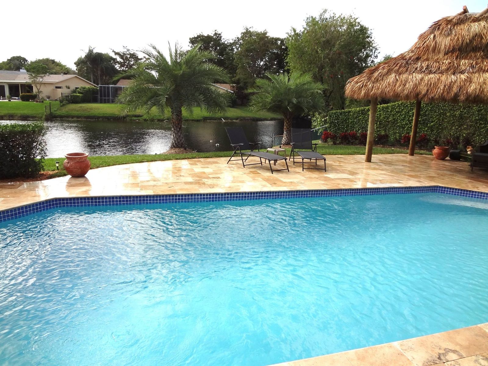 Cliff's Pools & Patios paver pool deck and patio