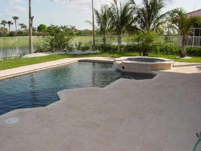 Cliff's Pools & Patios paver pool deck and patio