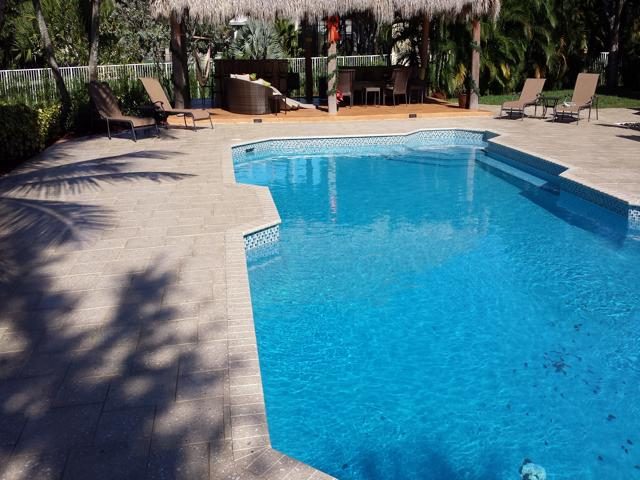 Cliff's Pools & Patios paver pool deck and patio - serving Sunrise, FL