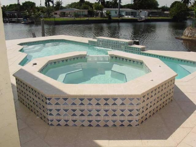 Cliff's Pools & Patios paver pool deck and patio