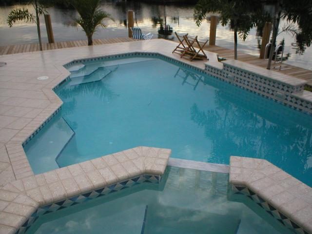 Cliff's Pools & Patios paver pool deck and patio