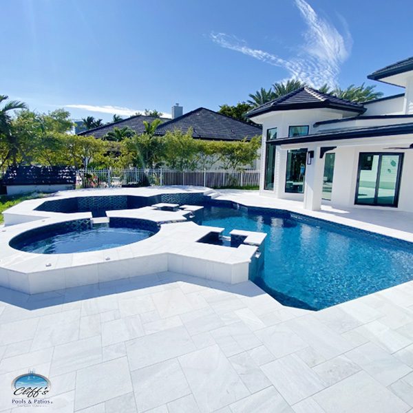 Cliff's Pools & Patios pool spa and water feature