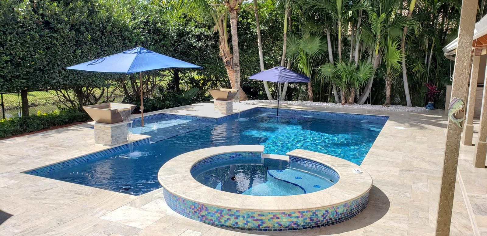 Cliff's Pools & Patios pool spa and water feature