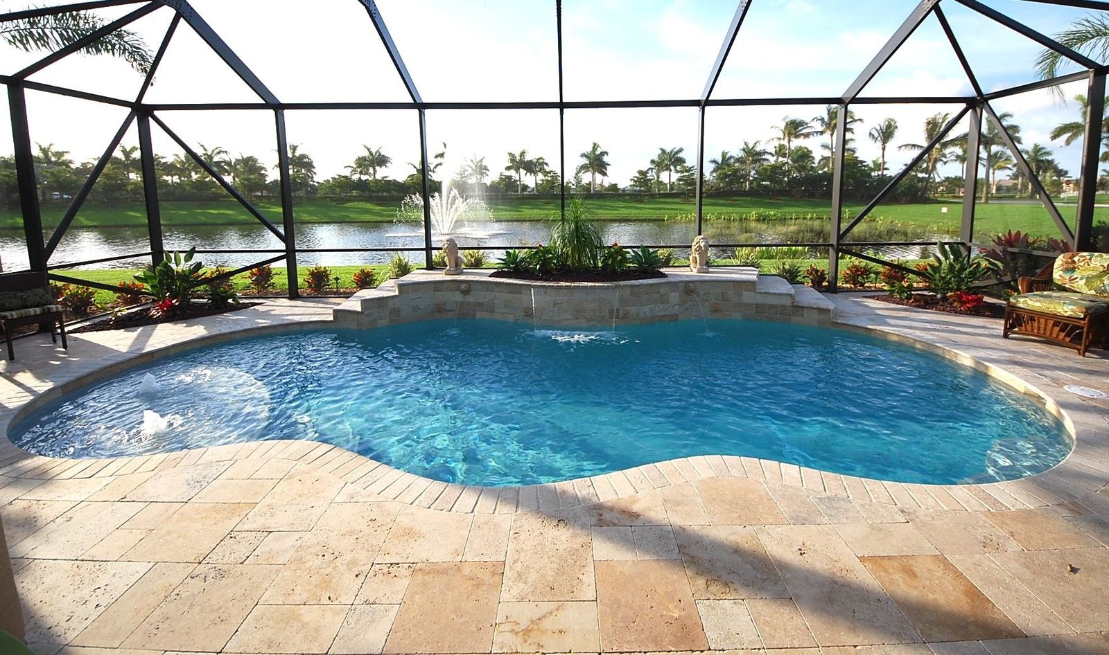 Cliff's Pools & Patios pool spa and water feature