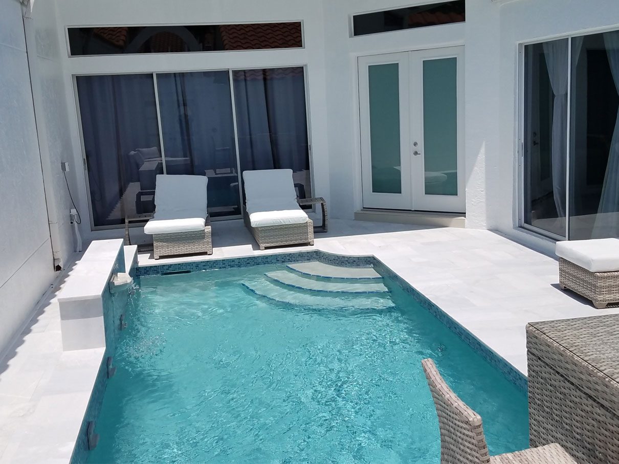Cliff's Pools & Patios pool remodel and resurfacing - serving Weston, FL