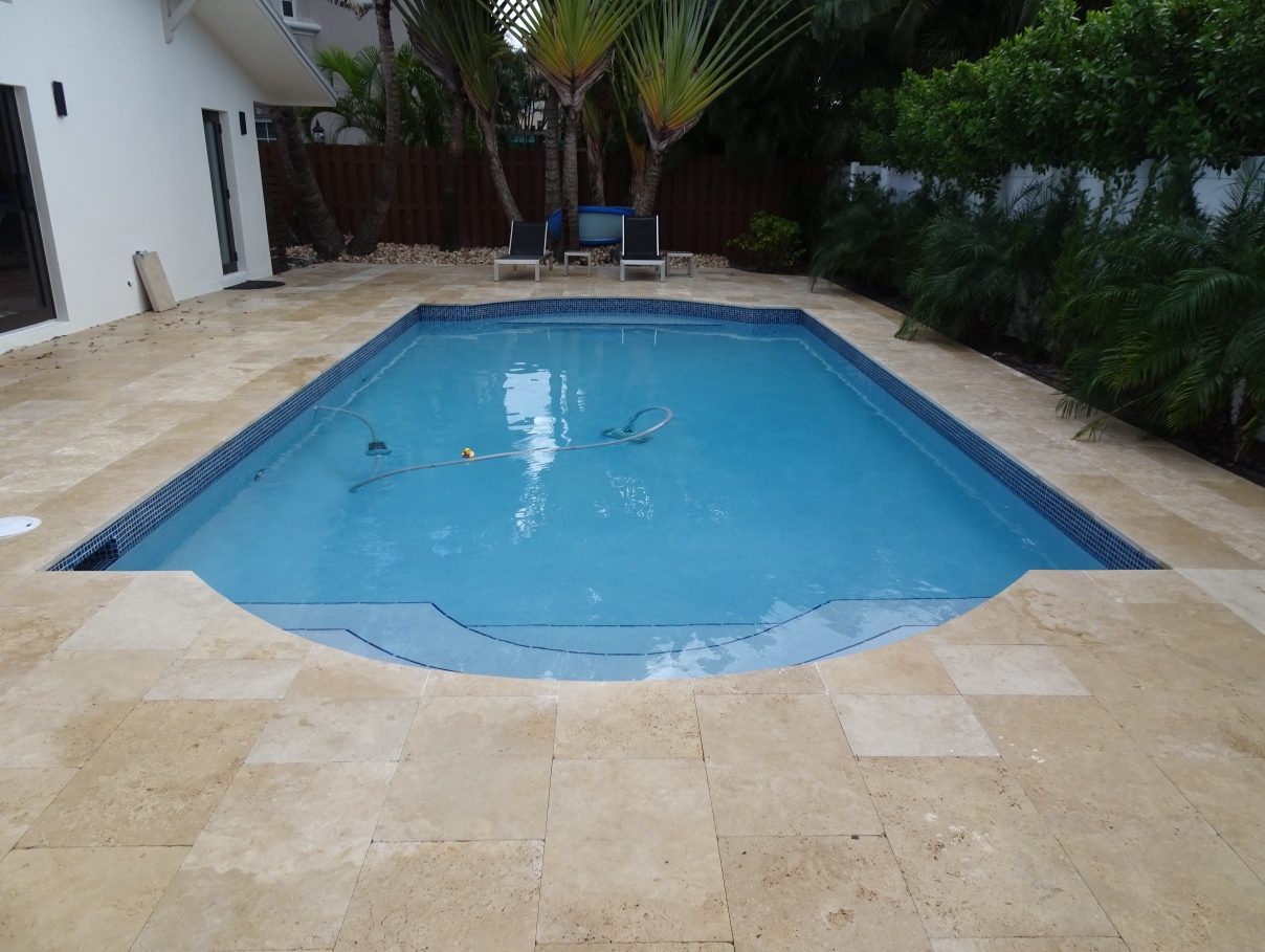 Cliff's Pools & Patios pool remodel and resurfacing