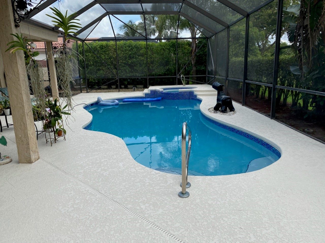 Cliff's Pools & Patios pool remodel and resurfacing