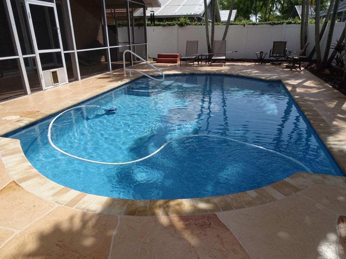 Cliff's Pools & Patios pool remodel and resurfacing
