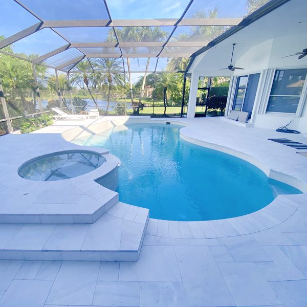 Cliff's Pools & Patios pool remodel and resurfacing