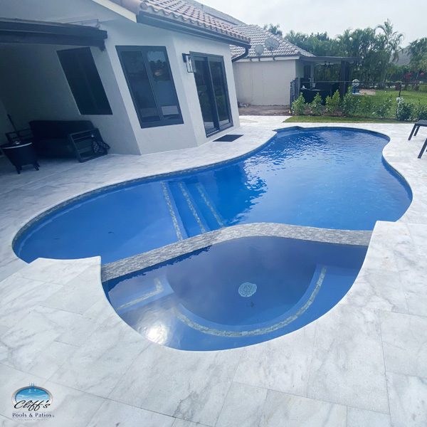 Cliff's Pools & Patios pool remodel and resurfacing