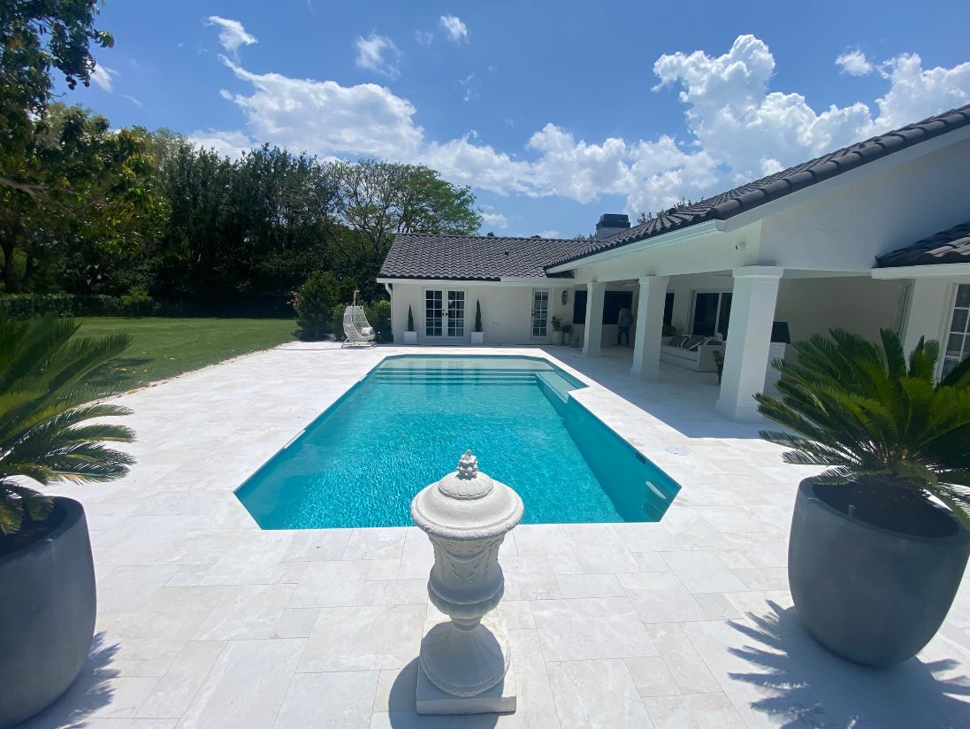 Cliff's Pools & Patios pool remodel and resurfacing