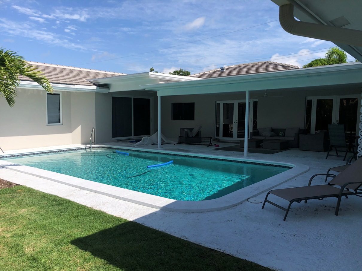 Cliff's Pools & Patios pool remodel and resurfacing