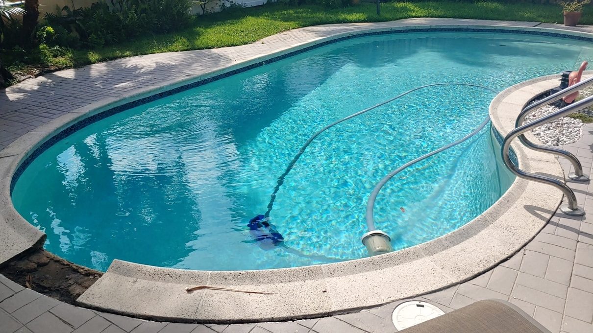 Cliff's Pools & Patios pool remodel and resurfacing