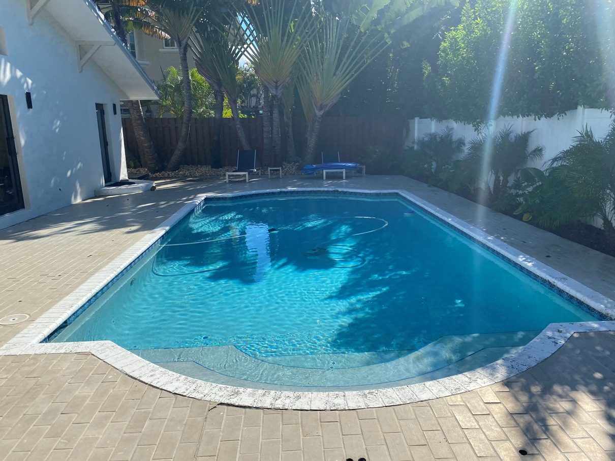 Cliff's Pools & Patios pool remodel and resurfacing