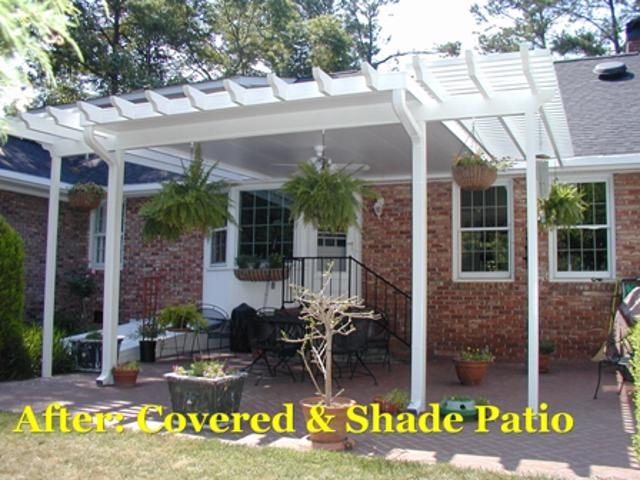 Cliff's Pools & Patios pergola / covered roof project