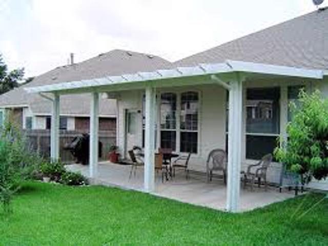 Cliff's Pools & Patios pergola / covered roof project