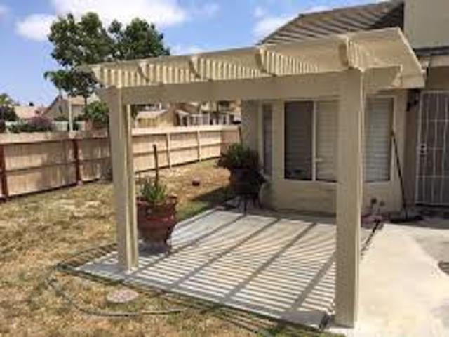 Cliff's Pools & Patios pergola / covered roof project