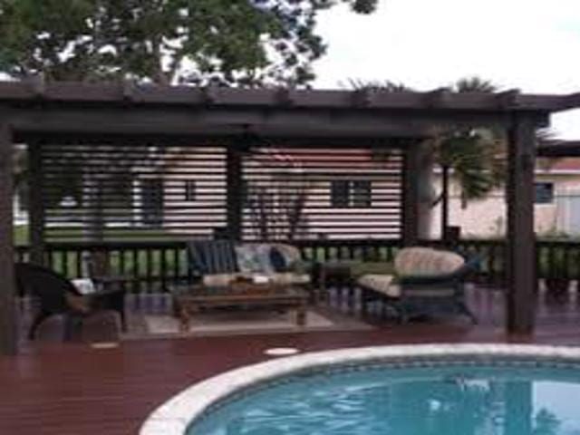 Cliff's Pools & Patios pergola / covered roof project
