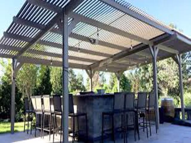 Cliff's Pools & Patios pergola / covered roof project - serving Delray Beach, FL