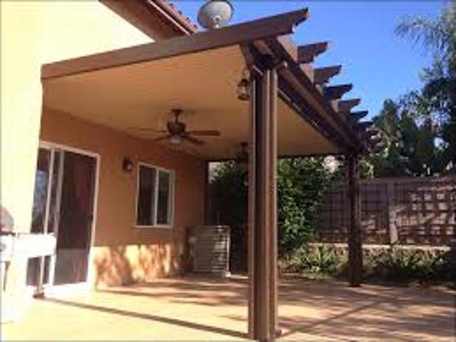 Cliff's Pools & Patios pergola / covered roof project