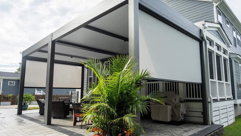 Cliff's Pools & Patios pergola / covered roof project