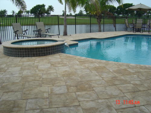 pool deck artistic pavers 5